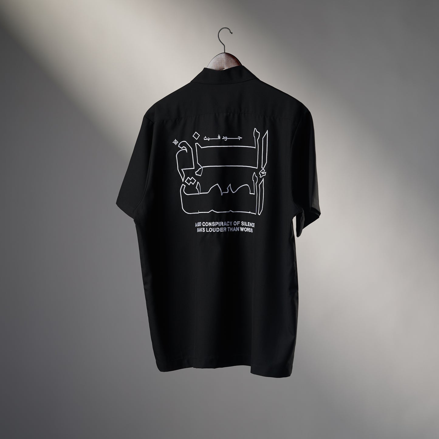 GOOD FAITH - BUTTON SHIRT (BLACK)